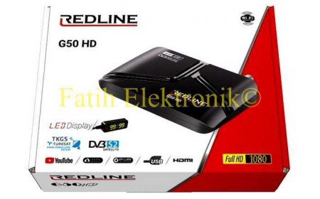 Redline G50 Full HD Mini Uydu Alıcısı IPTV uyumlu Youtuba Wi-Fi Seçeneği
