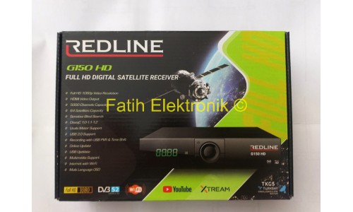 Redline G150 HD Kasalı İP TV Uyumlu Uydu Alıcısı